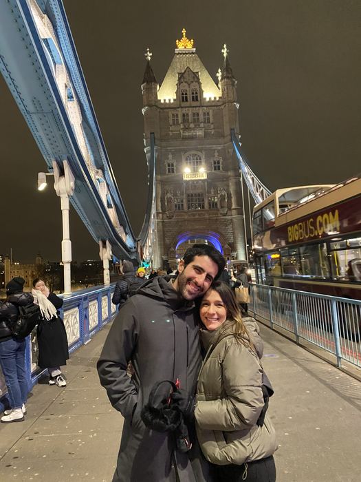 En el Tower Bridge de Londres
